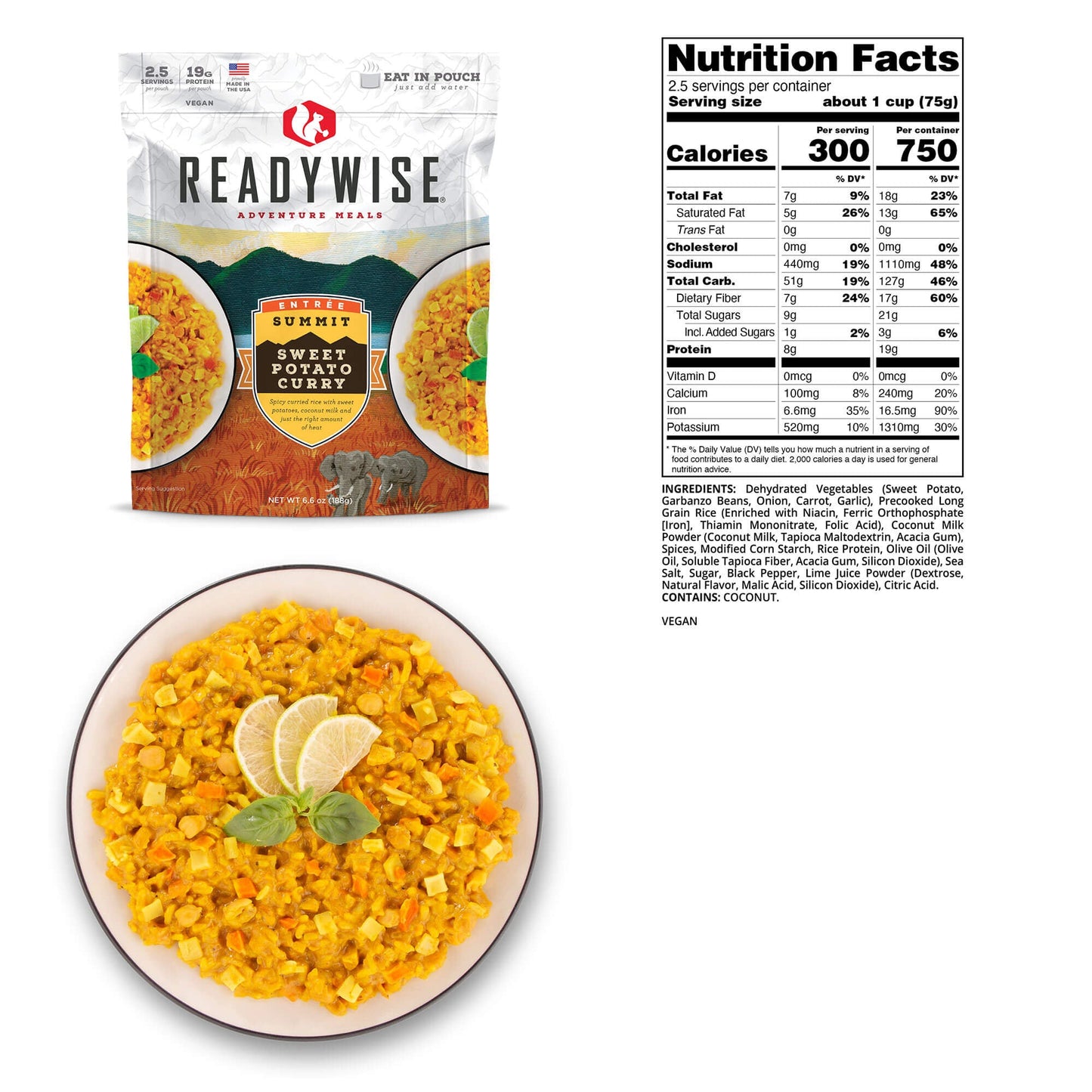 Adventure Meals: Summit Sweet Potato Curry