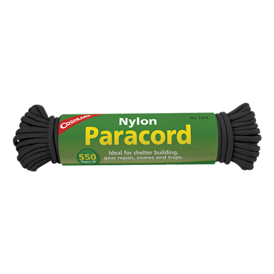 Coghlan's Paracord - Black - 50'