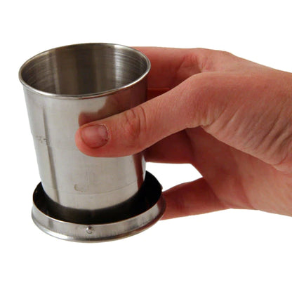 Emergency Zone Collapsible Stainless Steel Cup