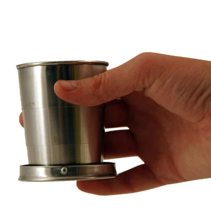 Emergency Zone Collapsible Stainless Steel Cup