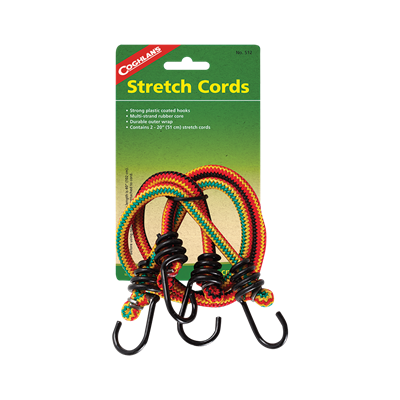 Coghlan's Stretch Cords - 20" - 2 Pack