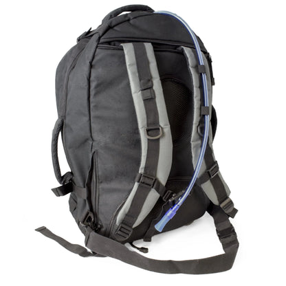 Emergency Zone Stealth Tactical Backpack with Hydration Bladder