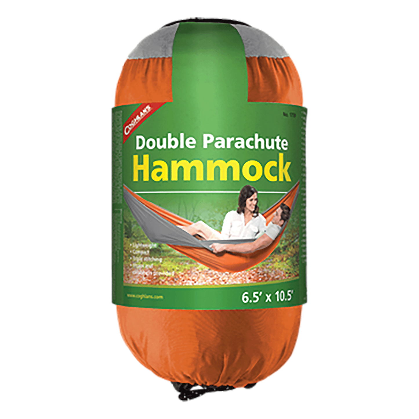 Coghlan's Double Parachute Hammock - Orange/Gray