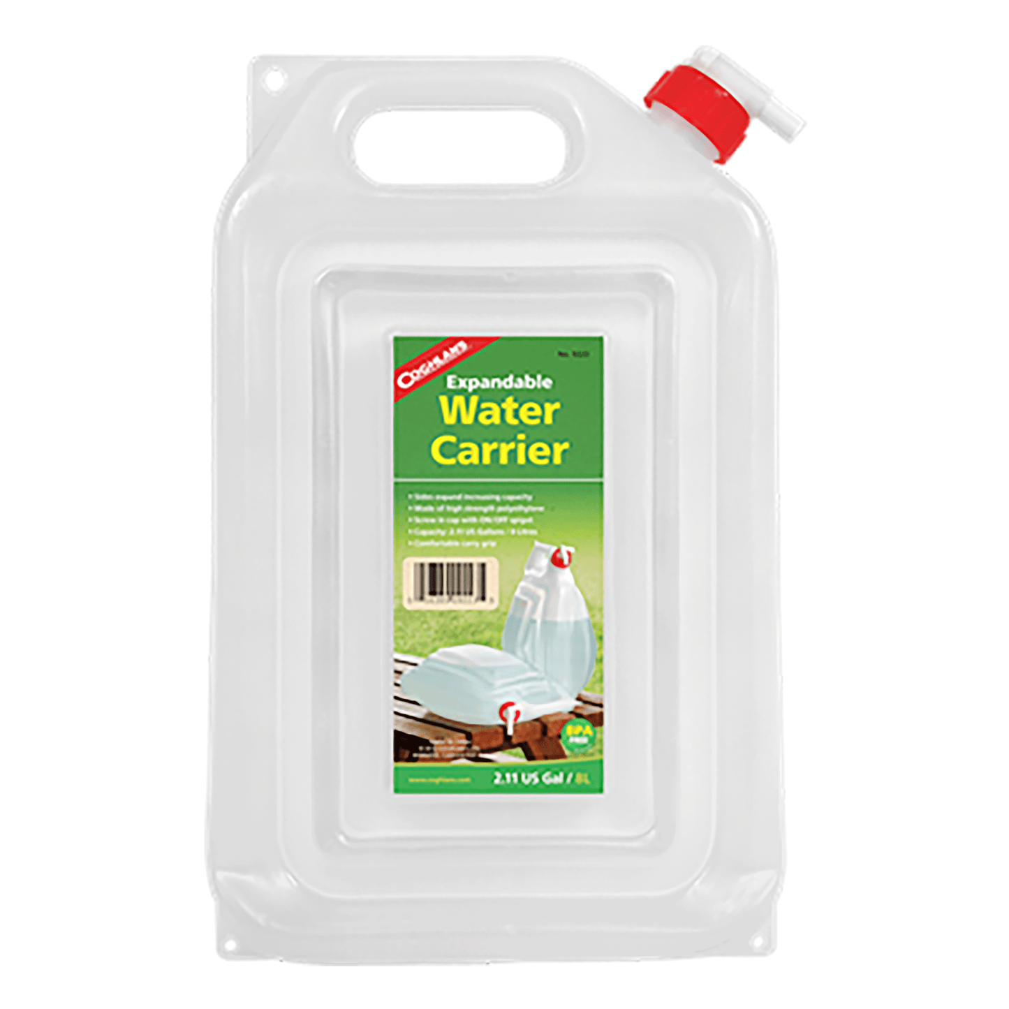 Coghlan's 2-Gallon Expandable Water Carrier