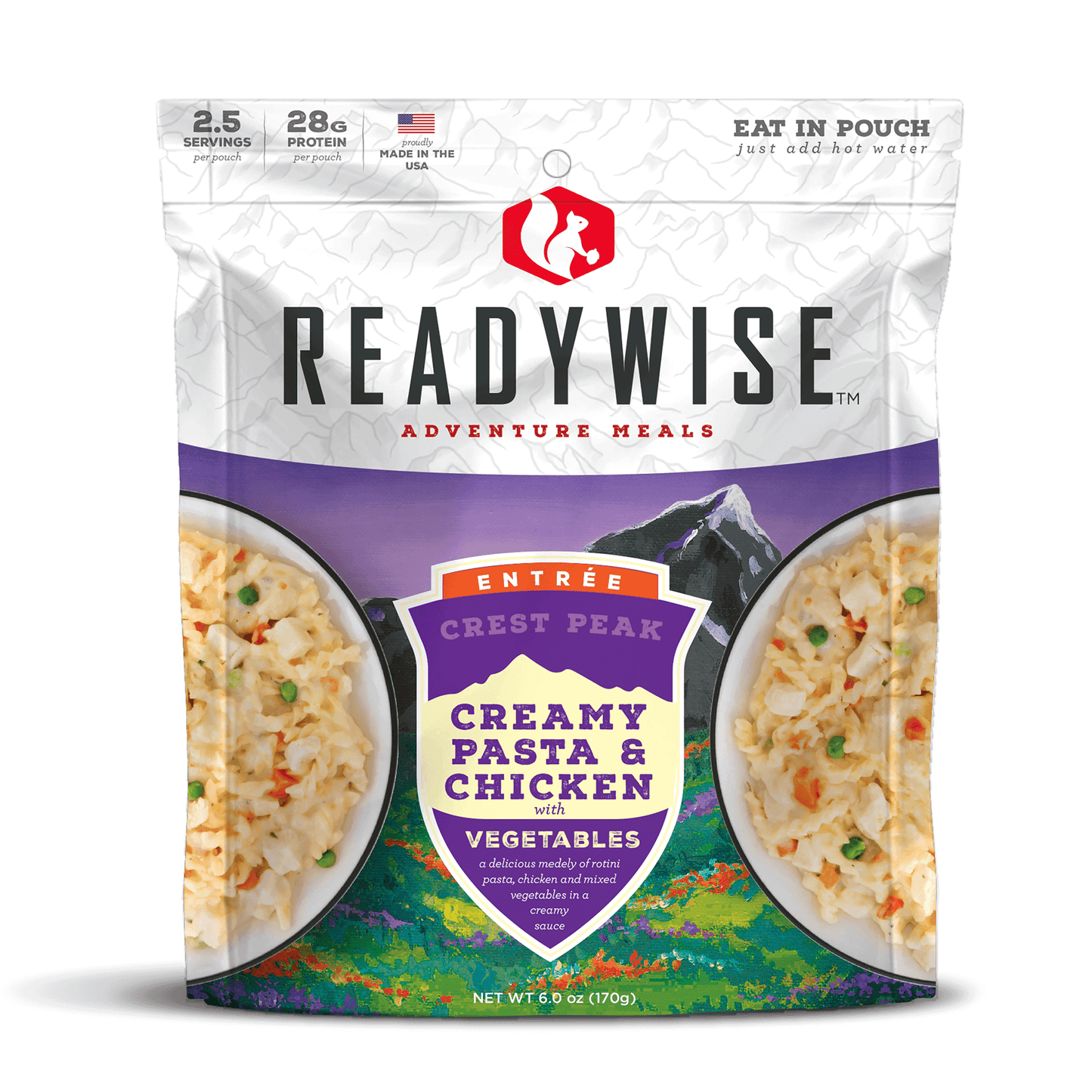 Adventure Meals: Crest Peak Creamy Pasta & Chicken