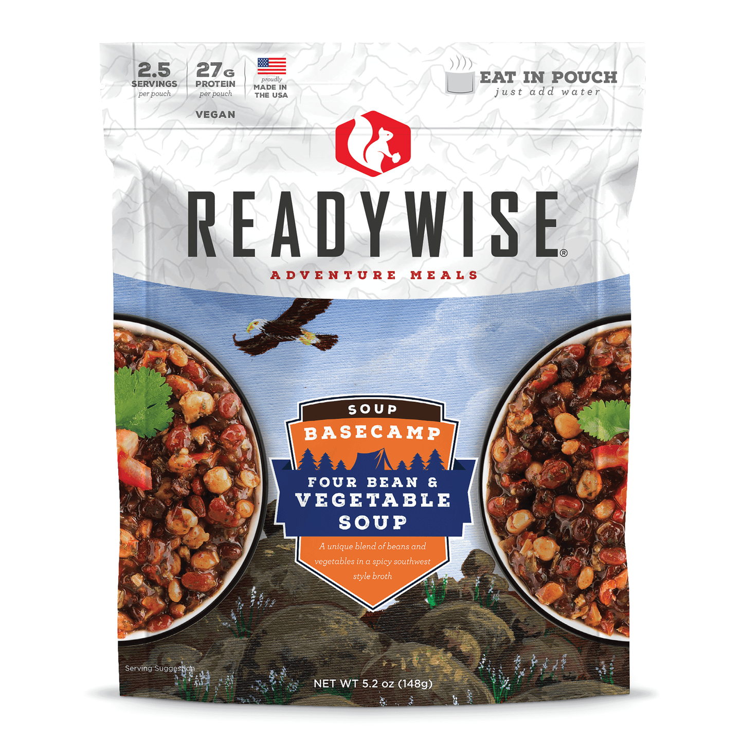 Adventure Meals: Basecamp Four Bean & Vegetable Soup