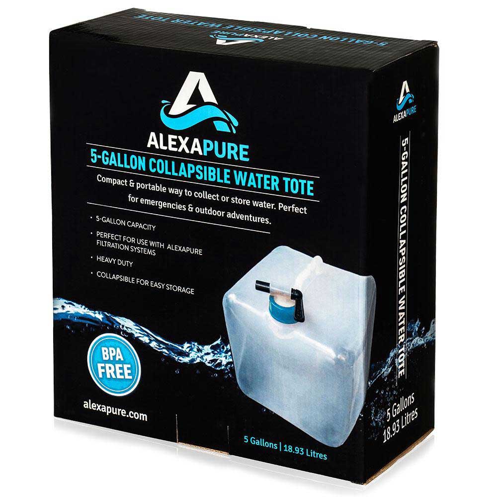 Alexapure 5 Gallon Collapsible Water Tote