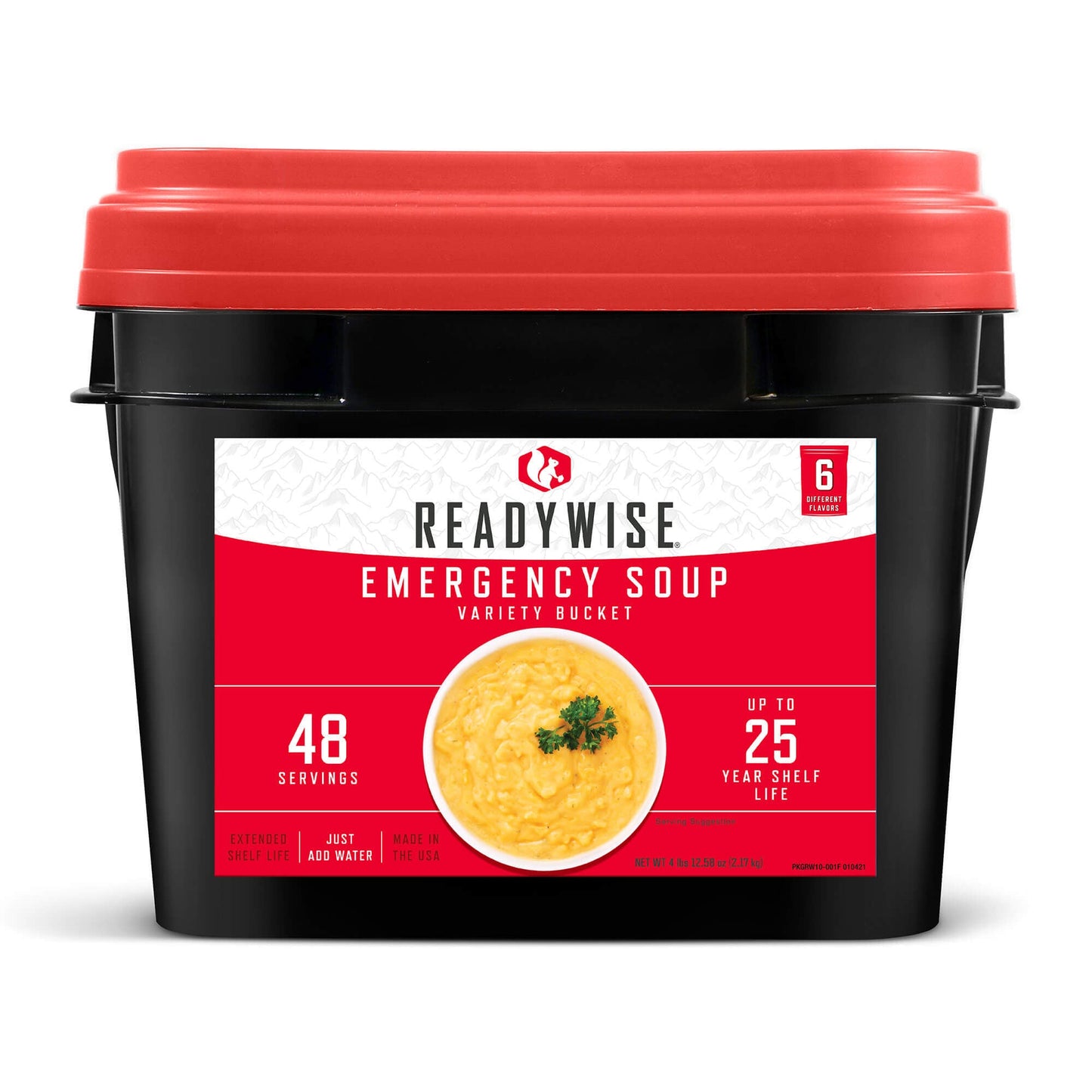 ReadyWise Emergency Soup Bucket (48 Servings)