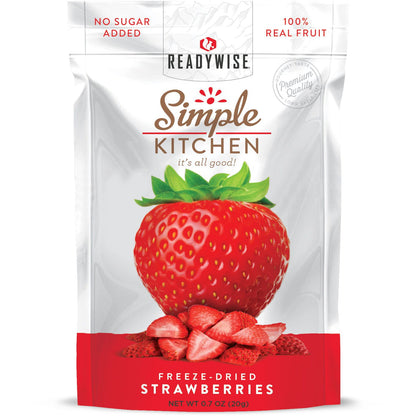 Simple Kitchen Freeze-Dried Strawberries