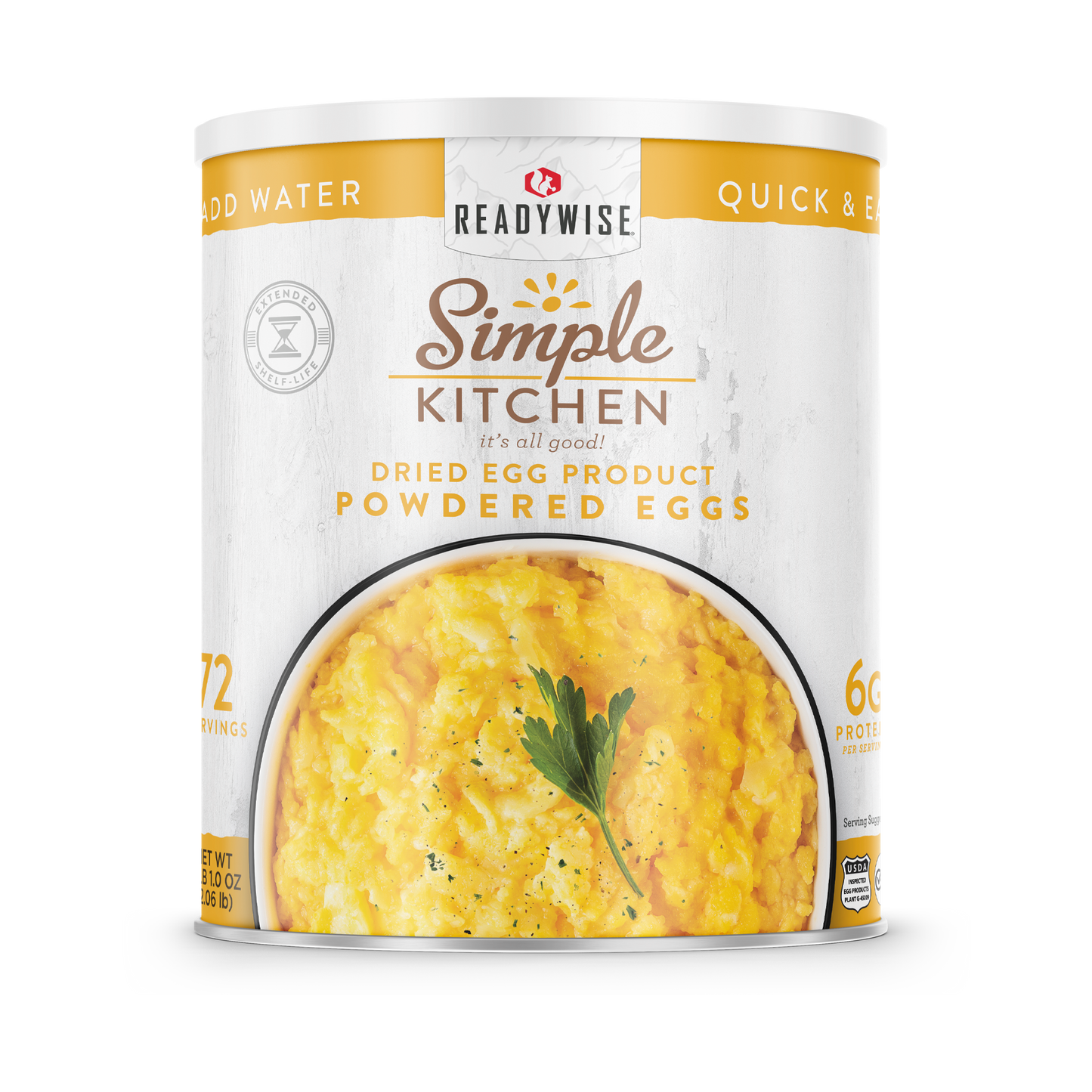 Simple Kitchen 10 Can Powdered Eggs Practical Preparation Company