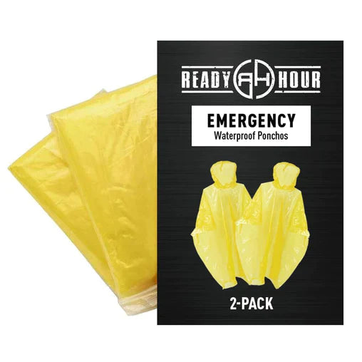 Ready Hour Emergency Waterproof Ponchos